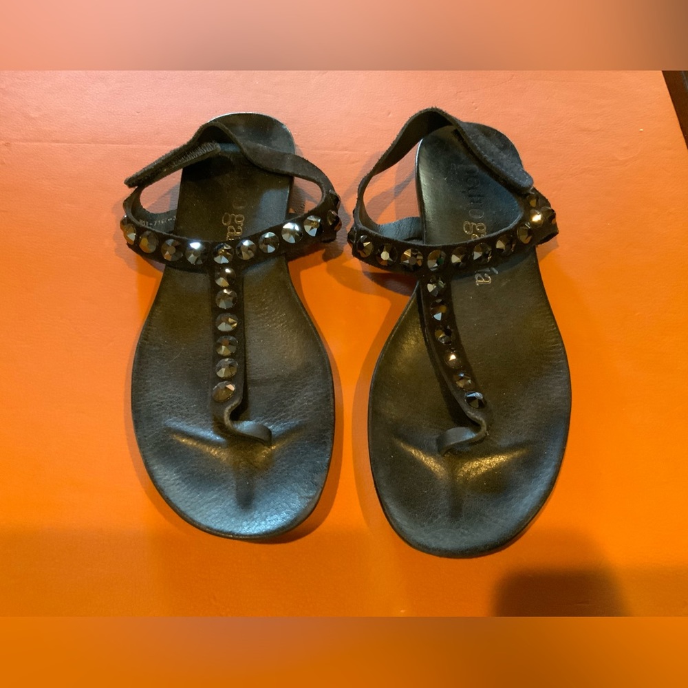 Pedro Garcia black sandals